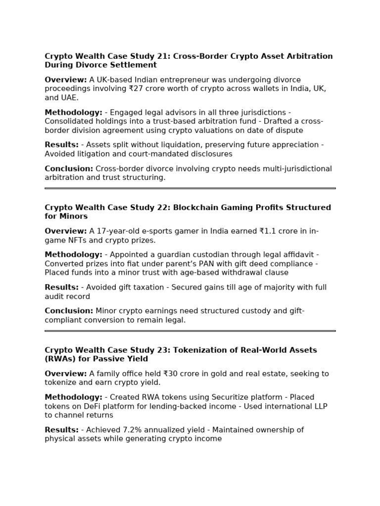 Crypto Wealth Case Studies (3) | PDF | Cryptocurrency | Bitcoin