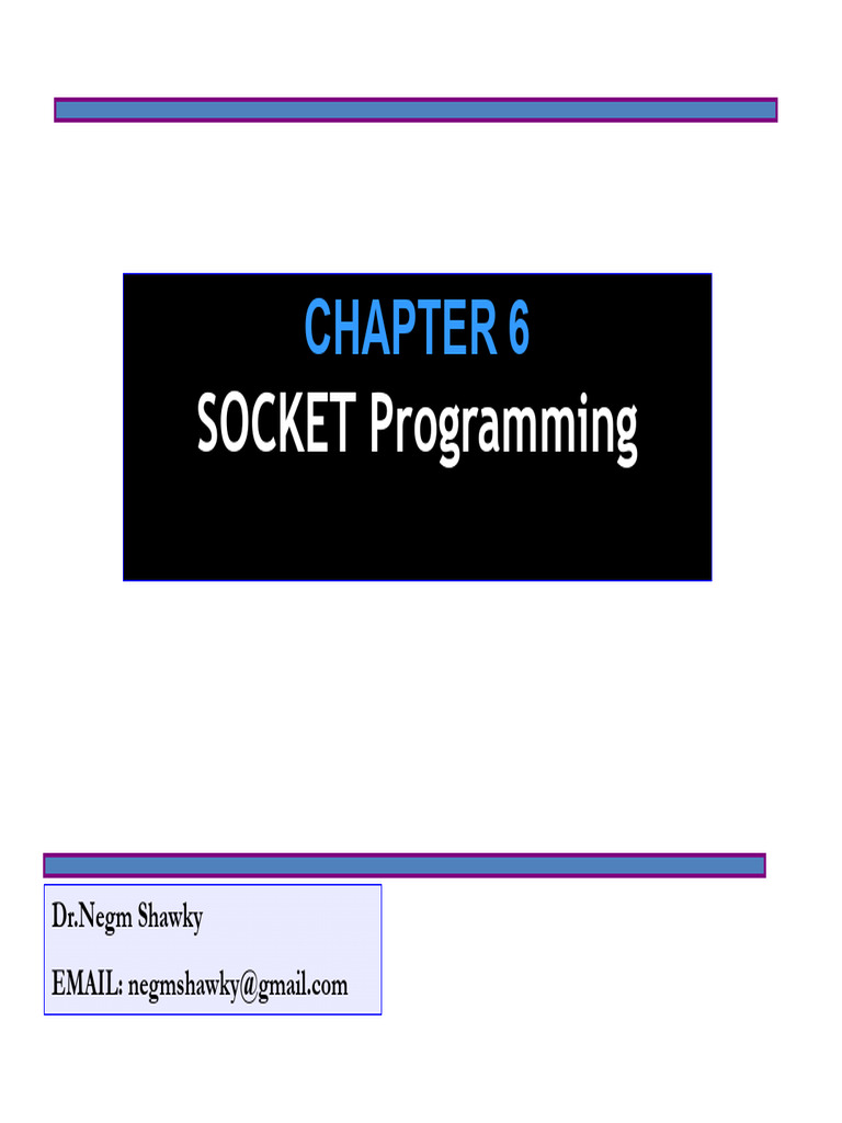 Java Socket Programming Basics | PDF | Port (Computer Networking ...