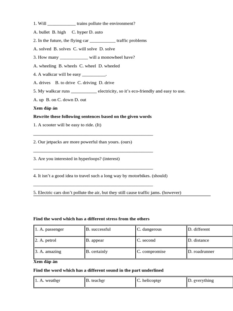 15p unit 11 | PDF | Car | Transport
