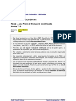 (Gestió de Projectes) PAC 2: Tancament Abrupte D'un Projecte I El Costat Humà de La Gestió de Projectes