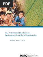 IFC Performance Standards On Environmental & Social Sustainability