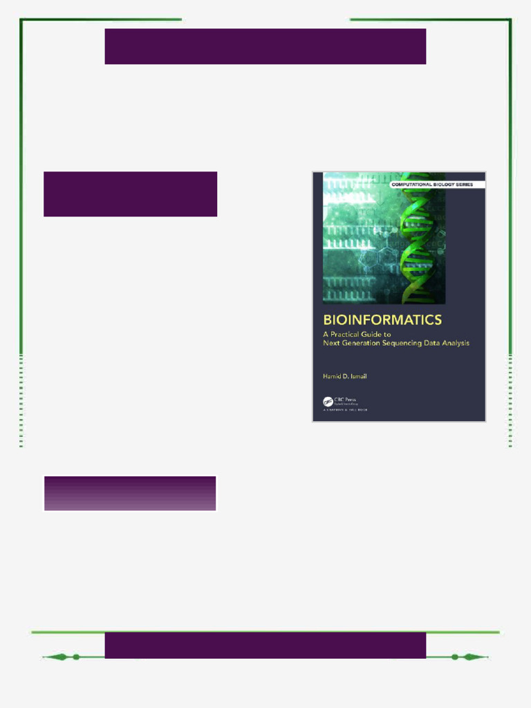 Bioinformatics: A Practical Guide to Next Generation Sequencing Data ...