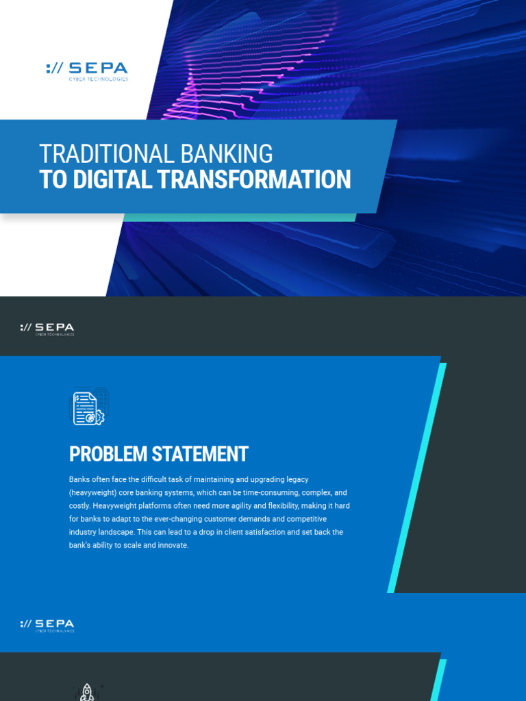 Digital Transformation in Banking Systems | PDF | Scalability | Business