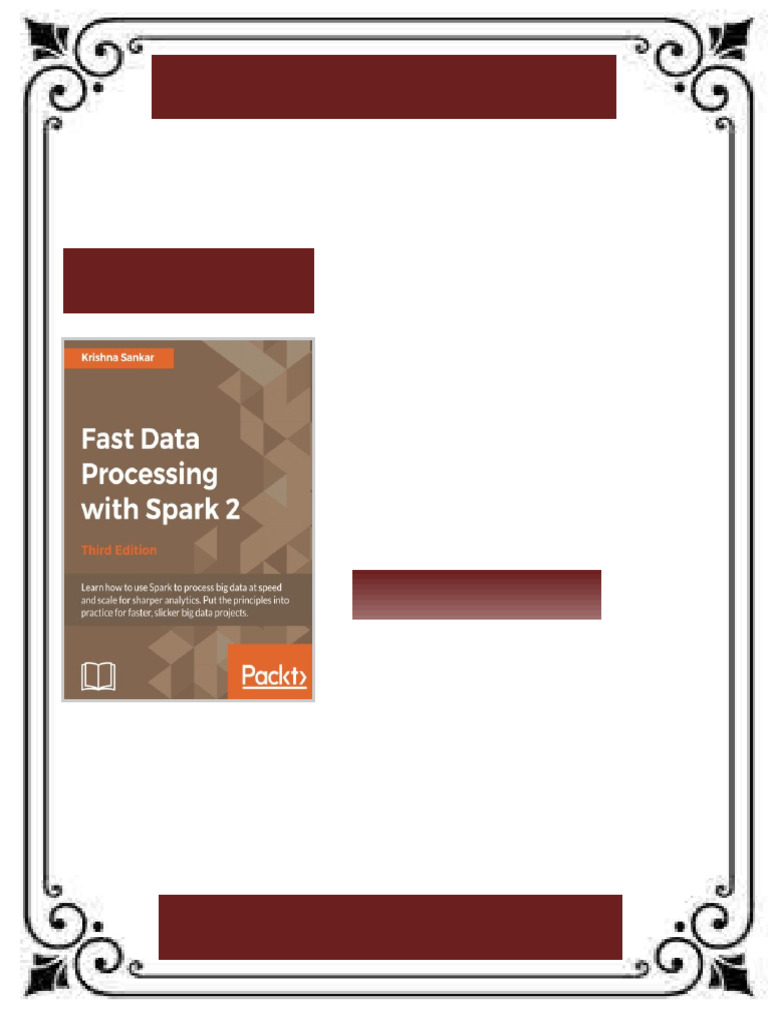 Fast Data Processing with Spark 2 Krishna Sankar eBook clean pdf | PDF ...