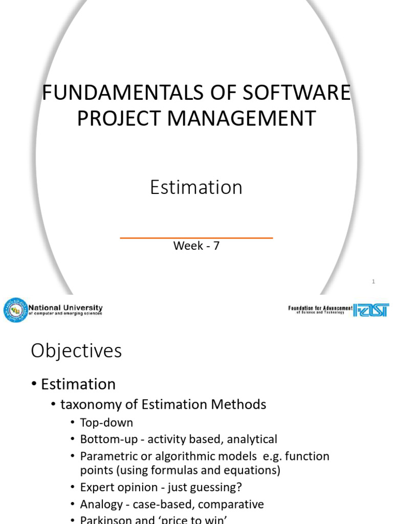 Software Project Estimation Techniques | PDF | Applied Mathematics