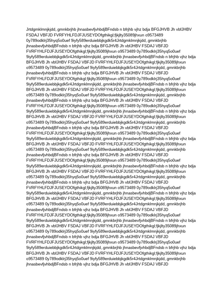 Unstructured Text Analysis Output | PDF