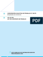 Empleados de Comercio. CCT 130/75