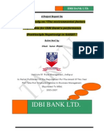 Summer Training Project Report On Idbi Bank