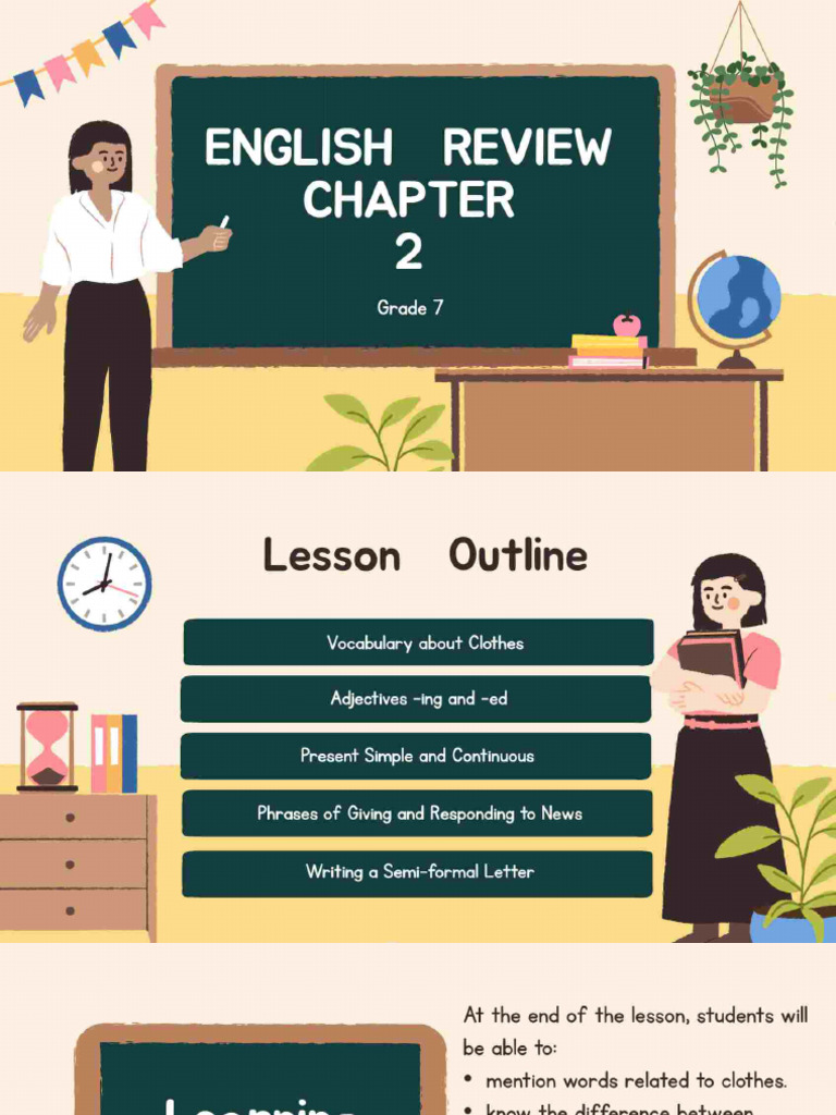 English Review Chapter 2 G.7 | PDF