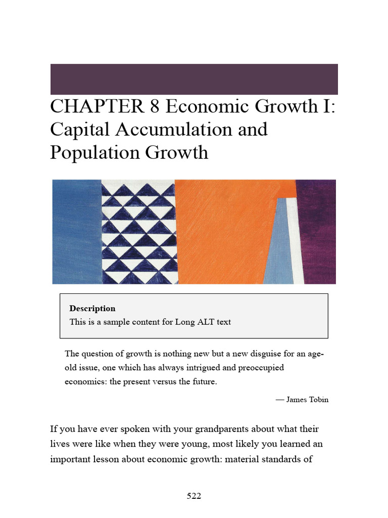Economic Growth: Capital and Population | PDF | Cost Of Living ...