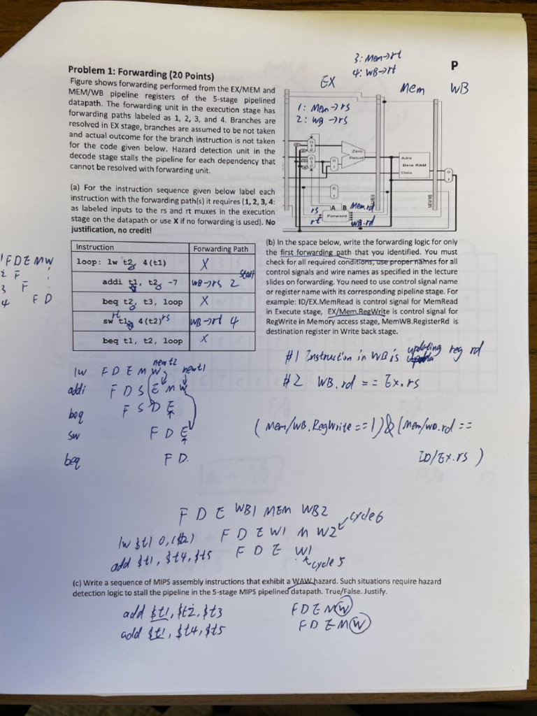 Ece369 Practice Exam3 Solution | PDF