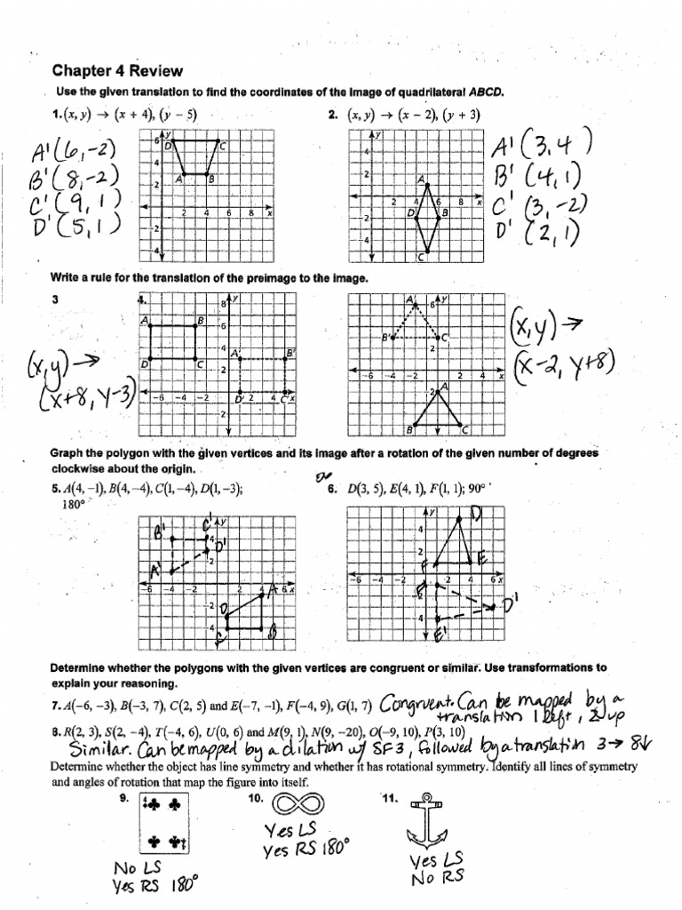 Geo CH 4 Review Answers | PDF
