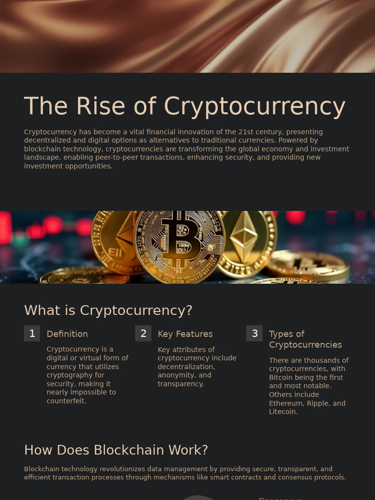 The Rise of Cryptocurrency | PDF | Cryptocurrency | Money
