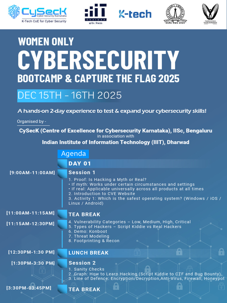Cybersecurity Bootcamp & CTF 2025 | PDF | Security | Computer Security