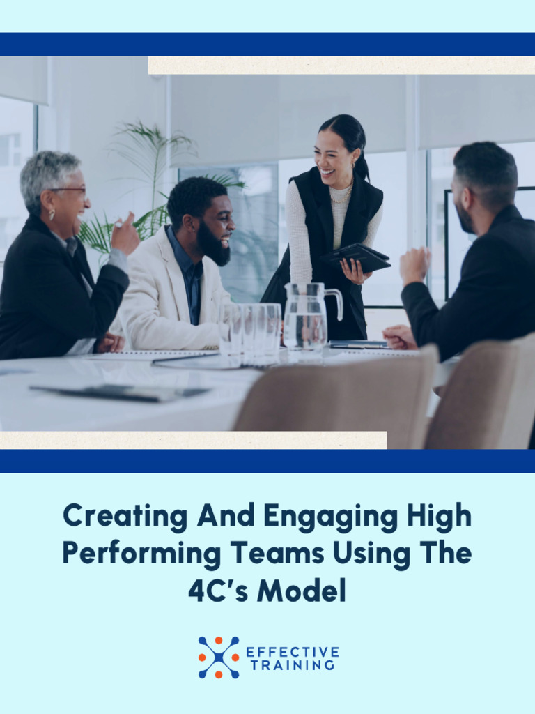 Effective Training 4Cs | PDF | Industrial And Organizational Psychology ...