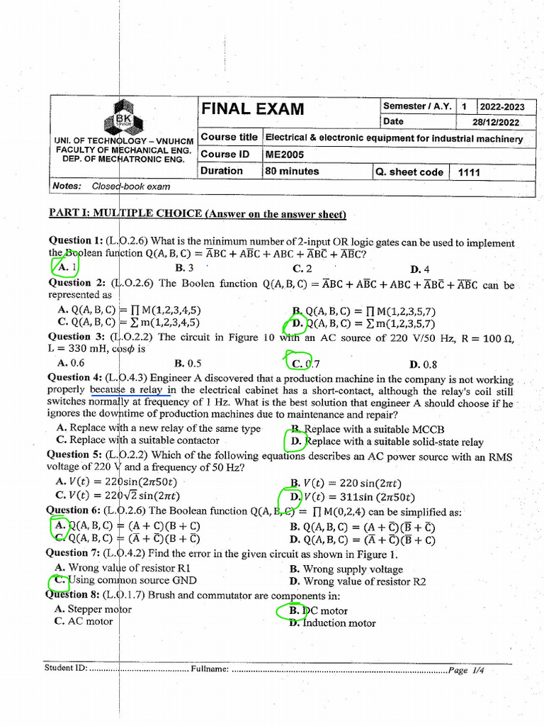 ME2005 CC De1111 tr1 | PDF