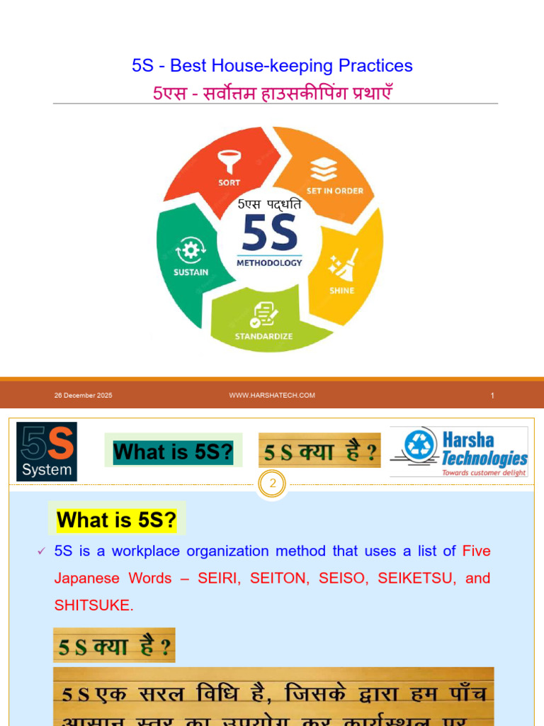 5S Methodology for Effective Housekeeping | PDF | Business