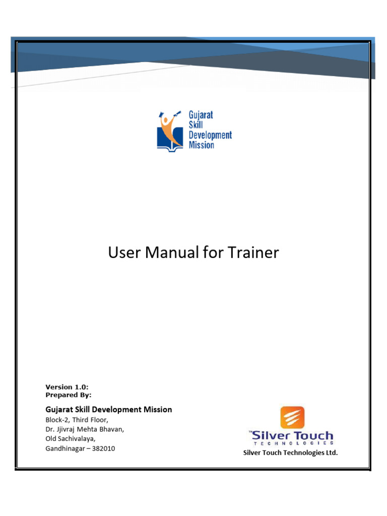 Trainer Registration User Manual 1.0 | PDF | Computer Access Control ...