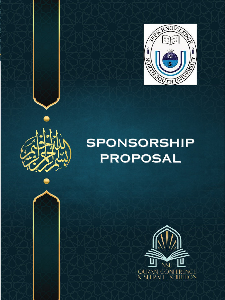 NSU Quran Conference Sponsorship Proposal | PDF | Quran | Islam