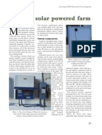 Grid-Tie Solar Powered Farm