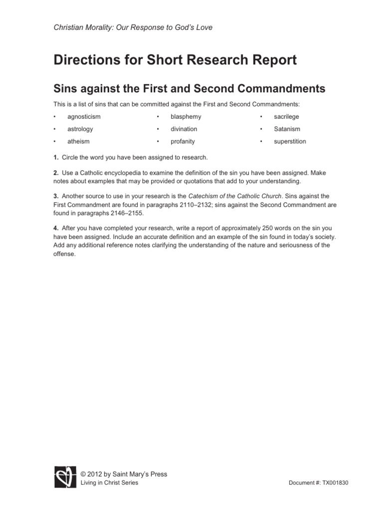 Basic Short Research Report | PDF