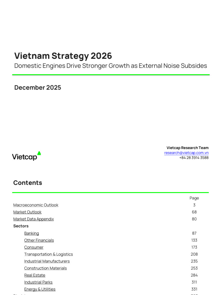 Vietnam Economic Growth Strategy 2026 | PDF | Exports | Income