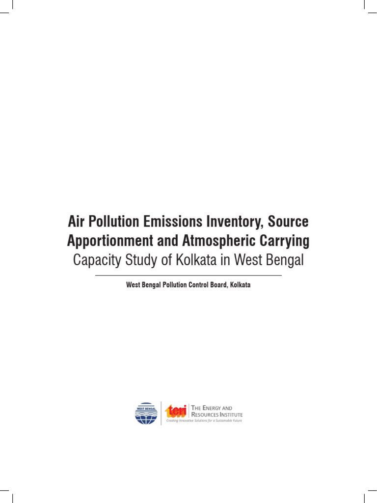 Kolkata Air Pollution Study 2025 | PDF | Particulates | Exhaust Gas
