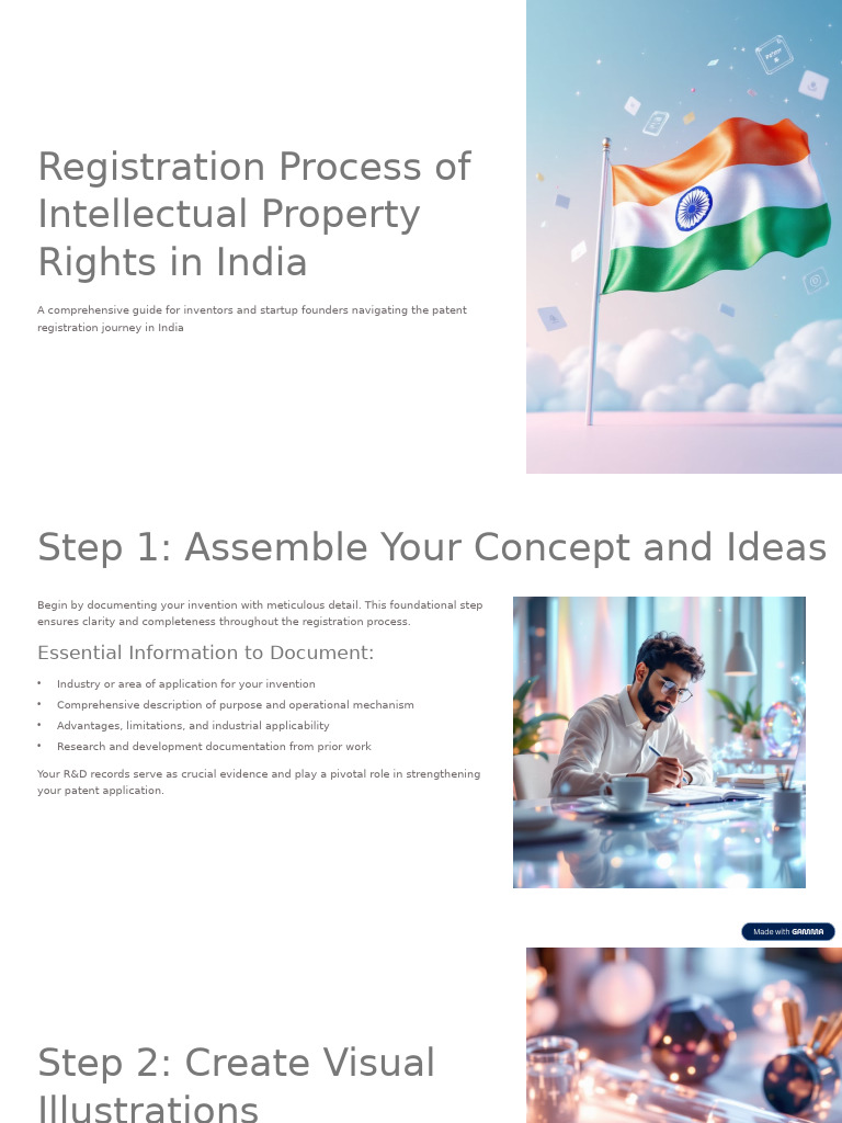 Unit2 Registration Process in India | PDF | Patent Application | Patent