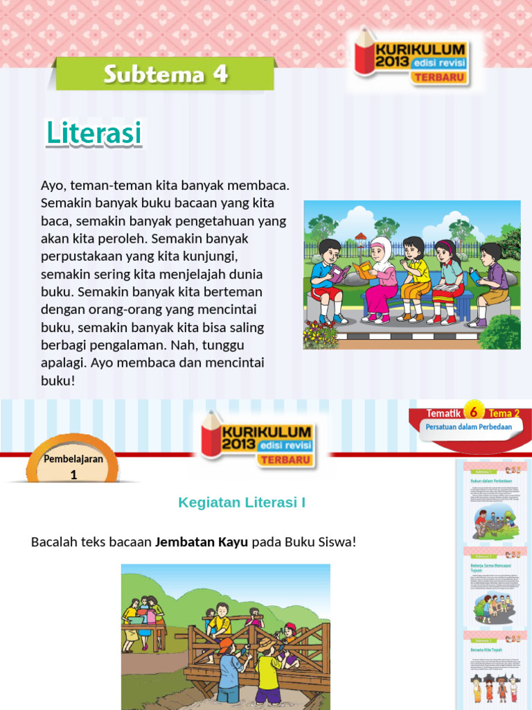 Subtema 4 (Defantri - Com - Kelas 6 SD Tema 2) | PDF
