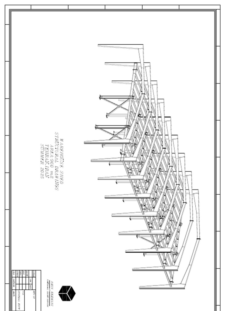 Warehouse Structural Drawings | PDF