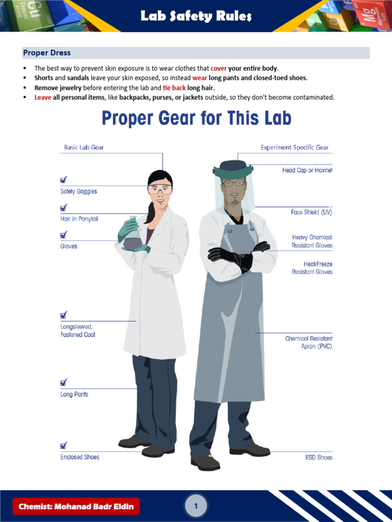 Lab Safety Guidelines and Best Practices | PDF | Radiation | Personal ...