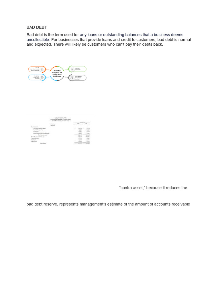 Understanding Bad Debt in Accounting | PDF | Bad Debt | Debits And Credits