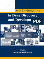 Beckmann - in Vivo MR Techniques in Drug Discovery and Development