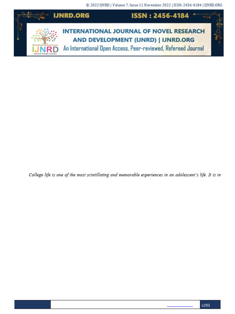 Adjustment and Emotional Competence in B.Ed. Students | PDF | Learning ...