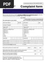 Public Protector Complaint Form PDF Download | PDF