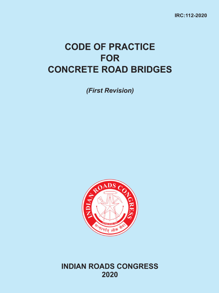 Concrete Road Bridges Code of Practice | PDF | Deformation (Engineering ...