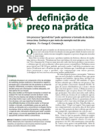 DEFINIÇÃO DE PREÇO TEXTO