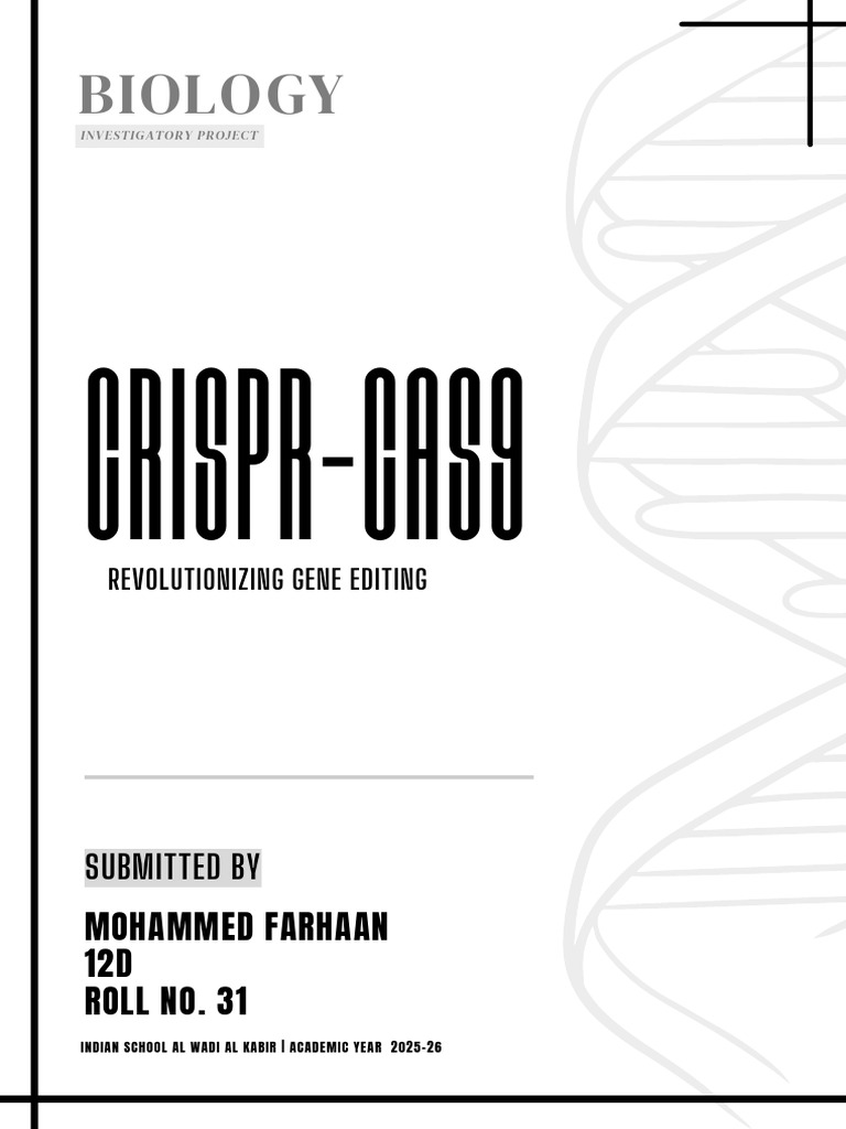 CRISPR-Cas9: Gene Editing Revolution | PDF | Crispr | Biological ...