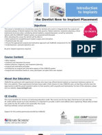 Camlog Implant Course