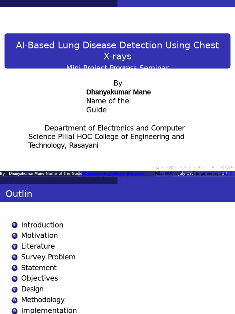 AI Lung Disease Detection via X-rays | PDF | Pneumonia | Radiology