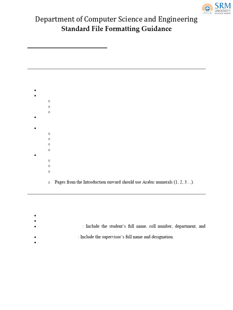 Computer Science Project Formatting Guide | PDF | Color | Table Of Contents