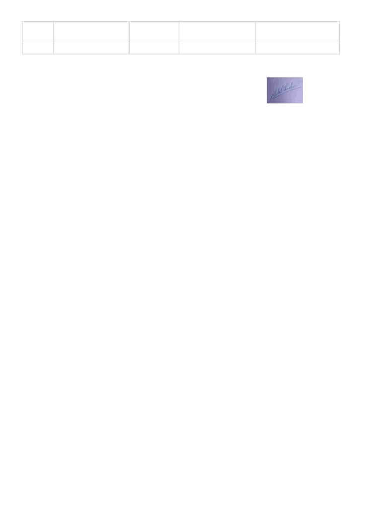 Candidate Signature for SSB Interview | PDF