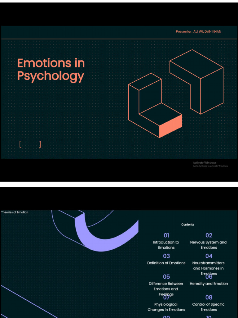 Emotions | PDF