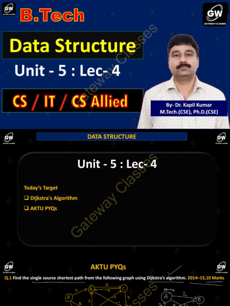DS U 5 Lec 4 Notes | PDF