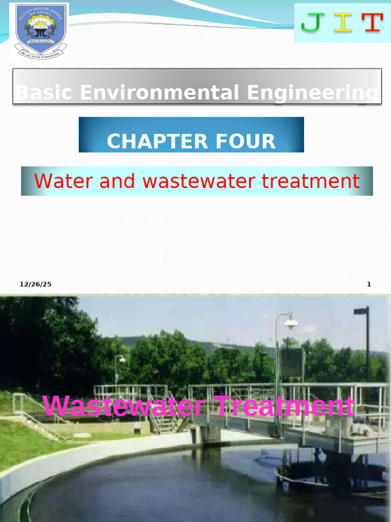 Wastewater Treatment Overview and Methods | PDF | Sewage Treatment ...