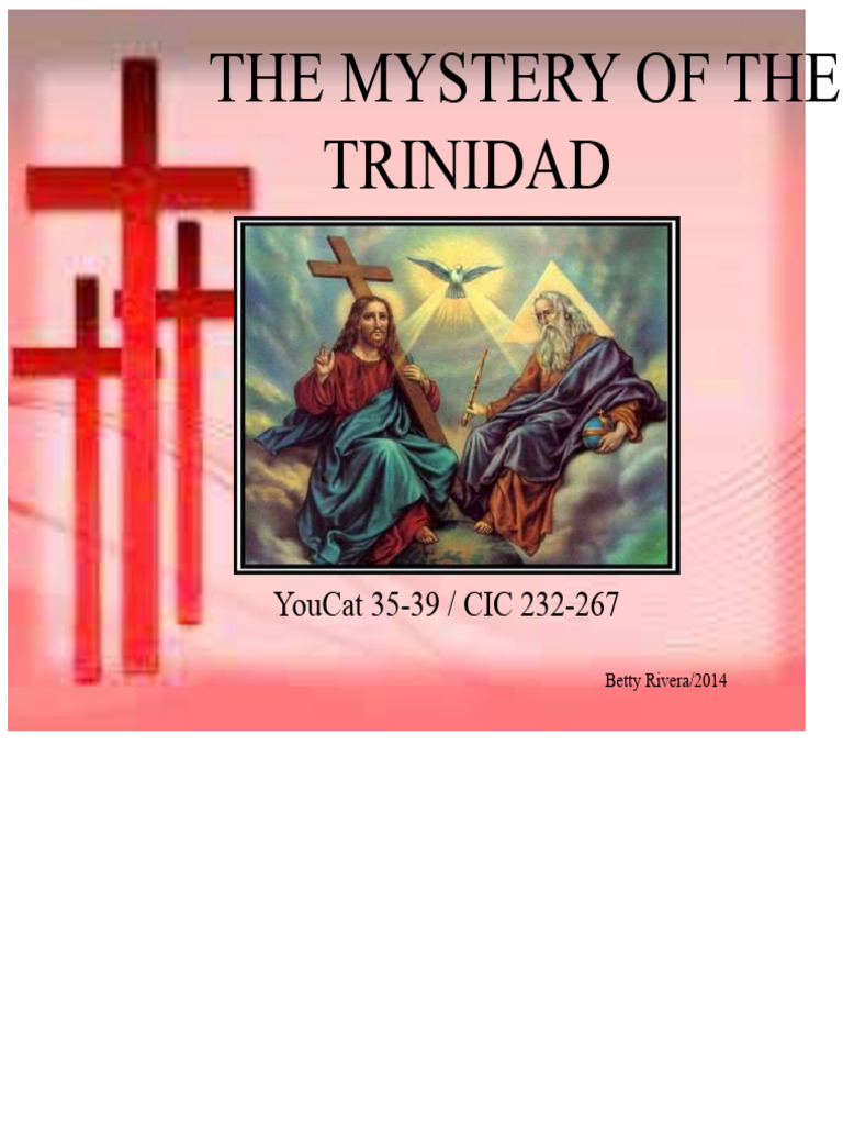 The Mystery of The Holy Trinity | PDF | Trinity | God In Christianity