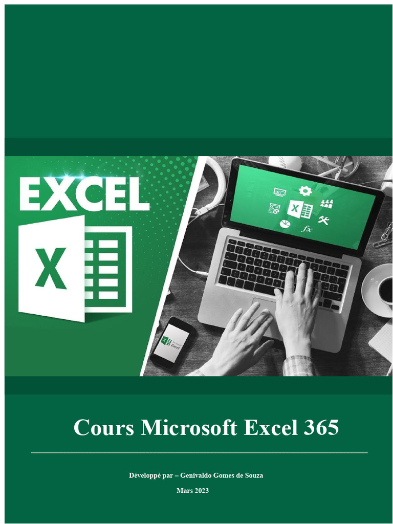 Cours Complet sur Excel 365 | PDF | Microsoft Excel | Feuille de calcul