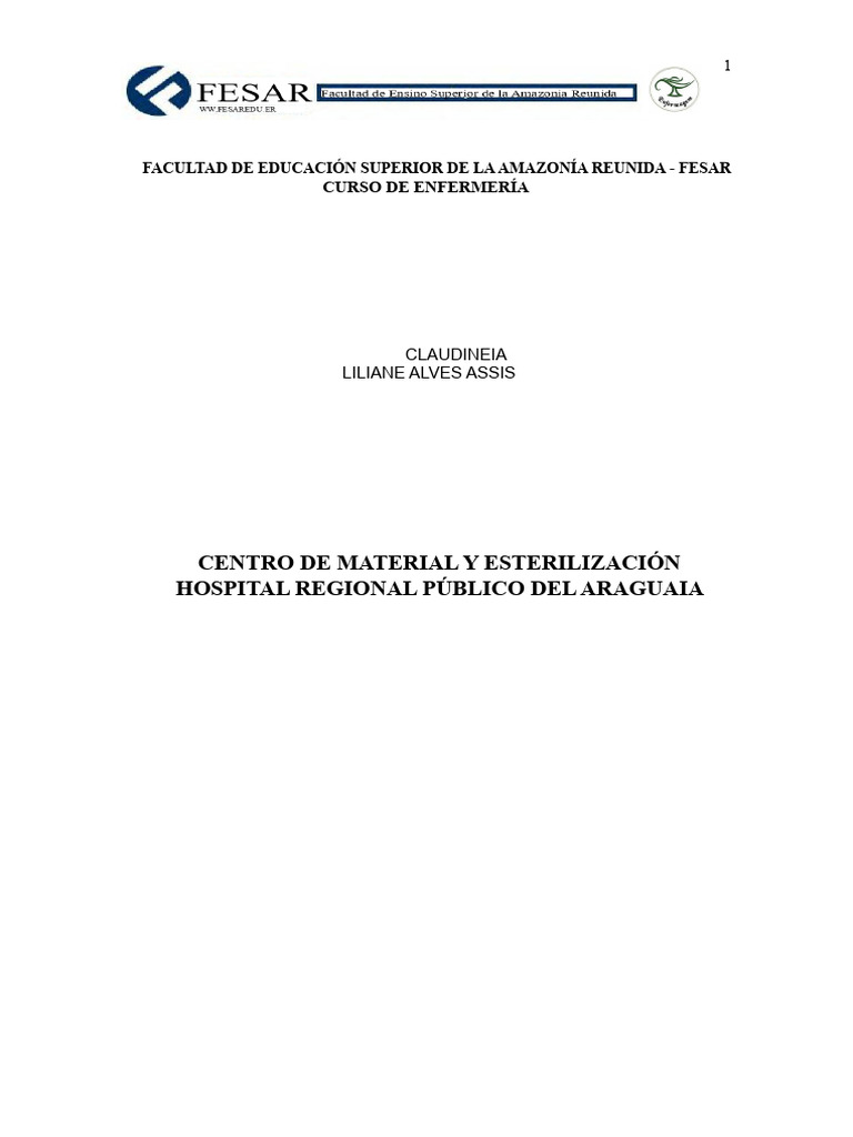 Informe Cme | PDF | Enfermería | Hospital