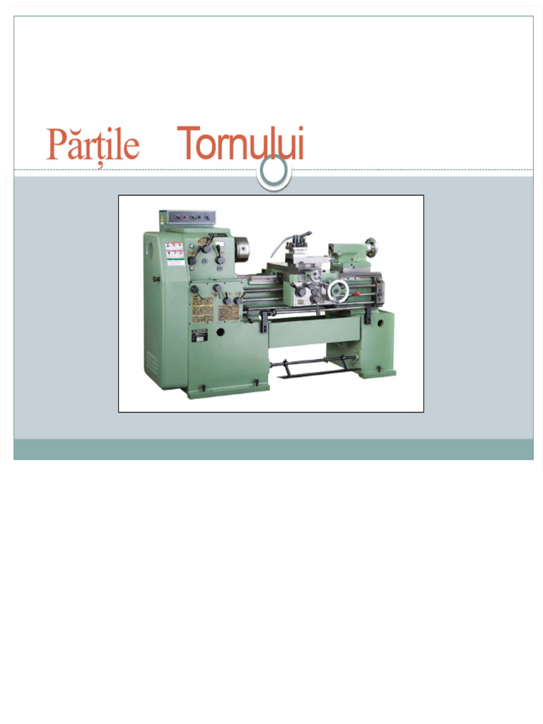 Părțile Strungului | PDF