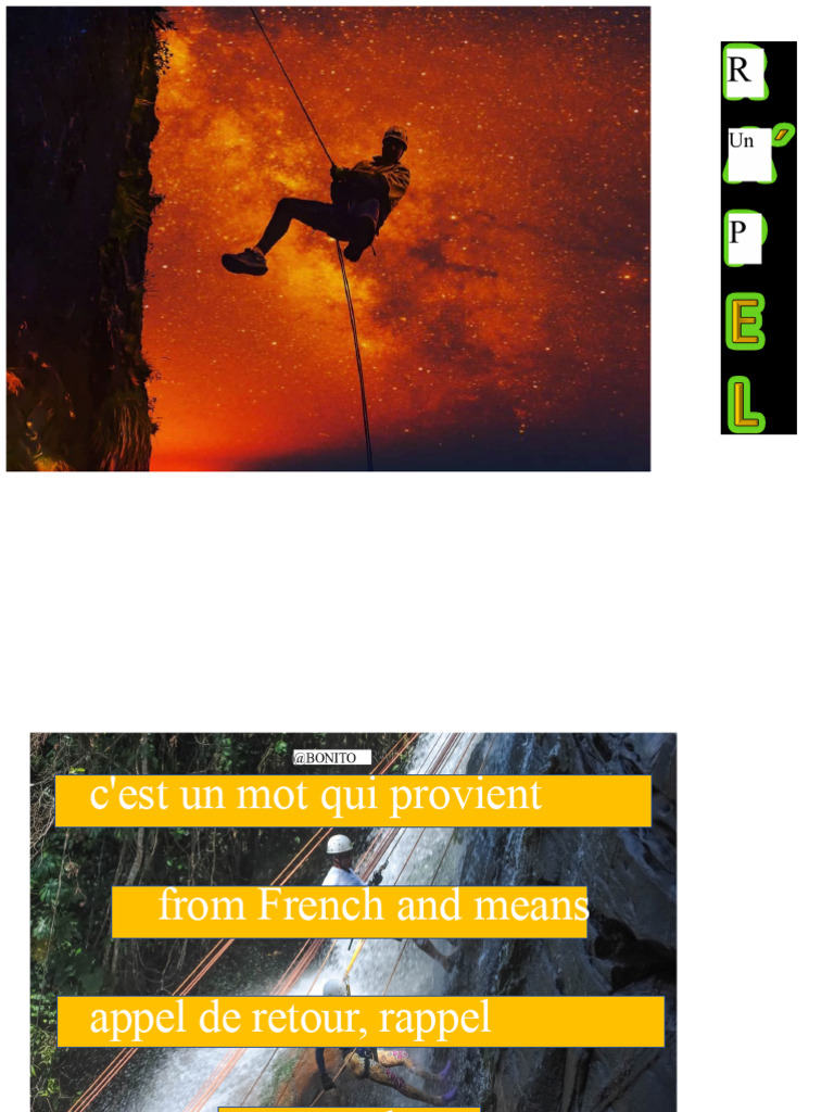 Équipement et techniques de rappel en escalade | PDF